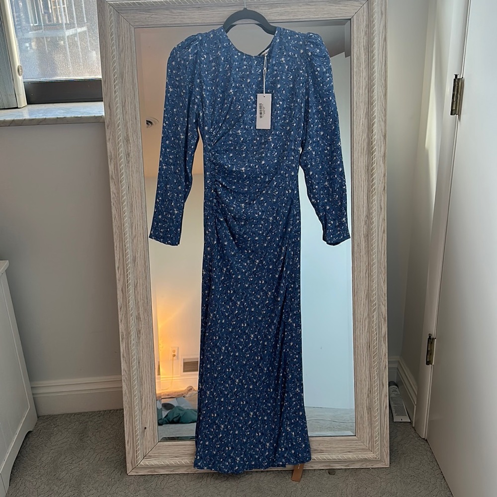 Reformation dress tags on